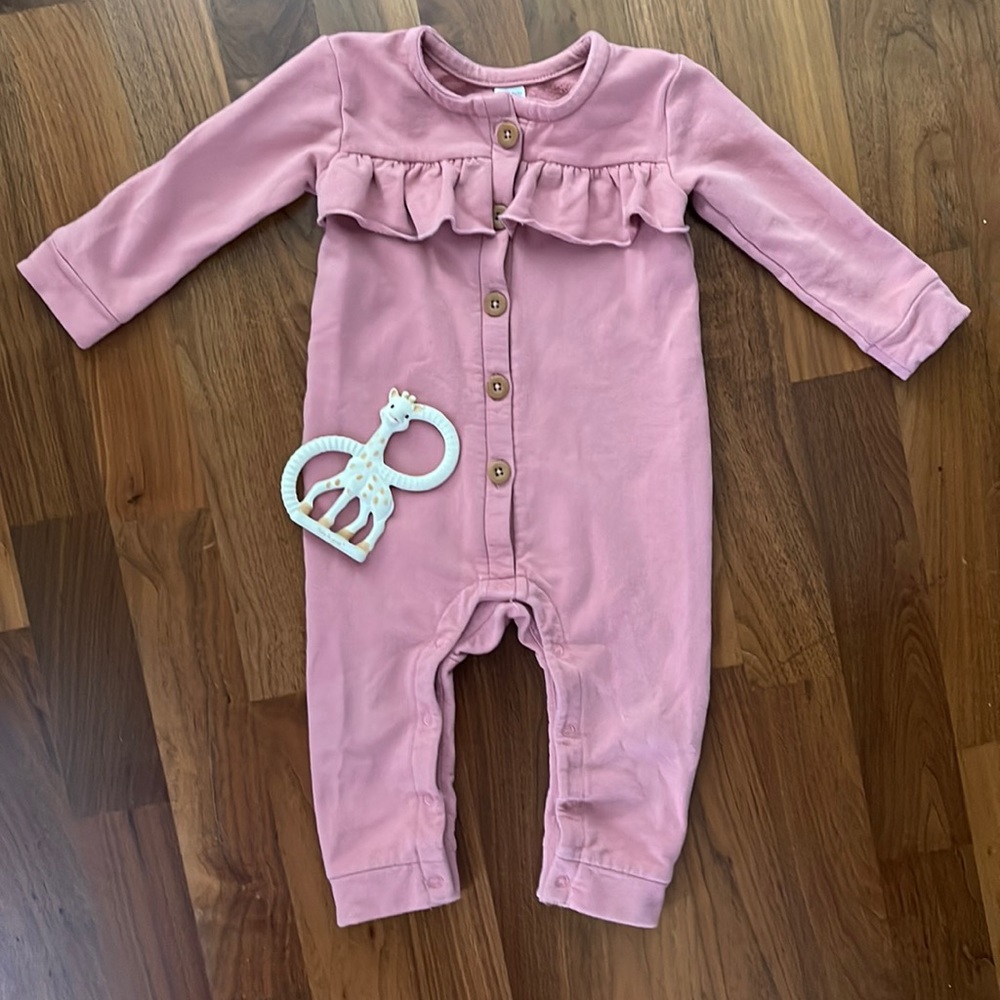 - Nordstroom cozy ruffle romper